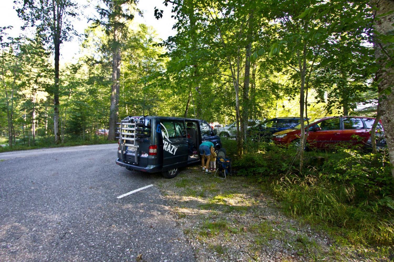 Parkplatz Schloß Linderhof