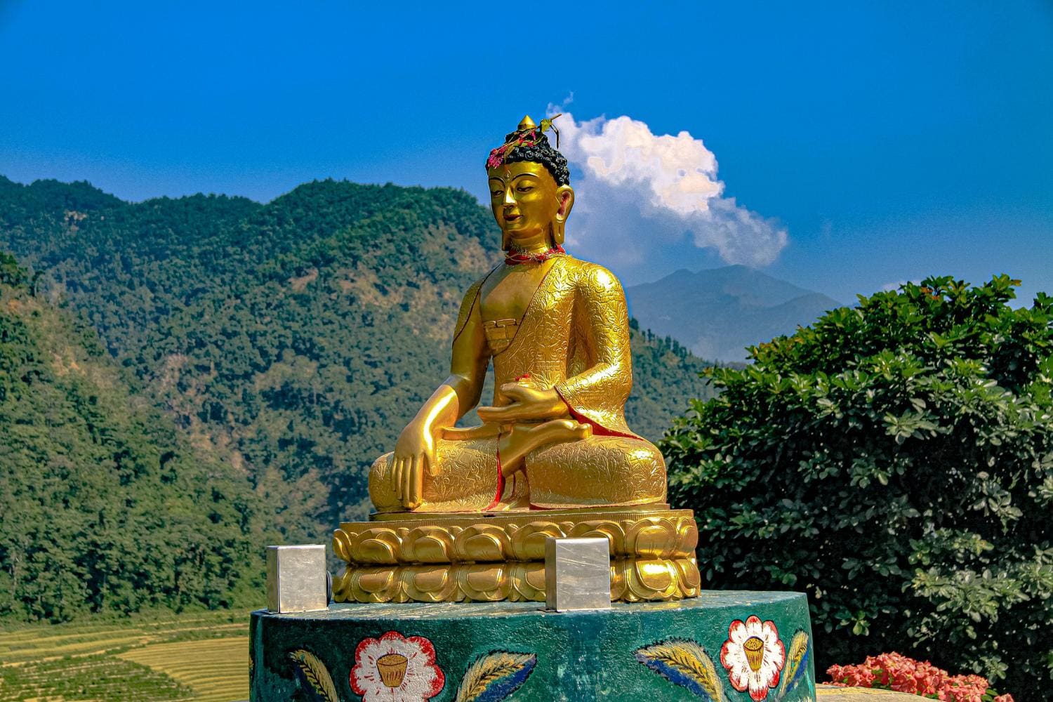 Buddha am Manakama Tempel