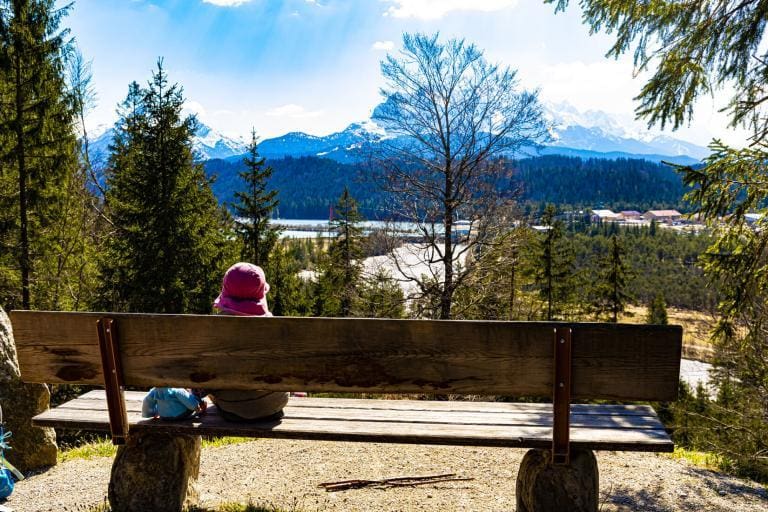 Isar Naturpfad Aussicht
