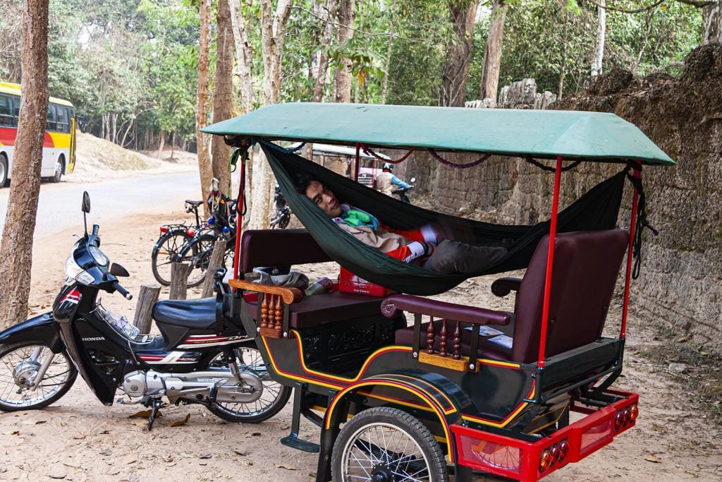 unterwegs mit dem Tuk Tuk