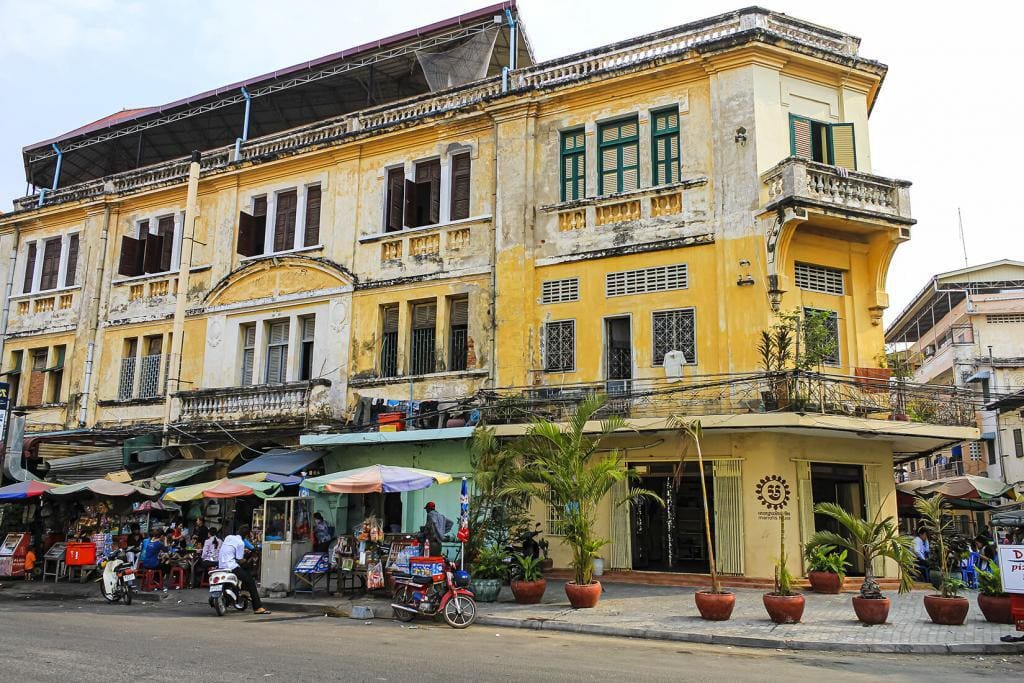 Phnom Penh City Altstadt