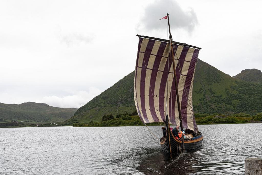 Wikinger Schiff - Museum Lofotor