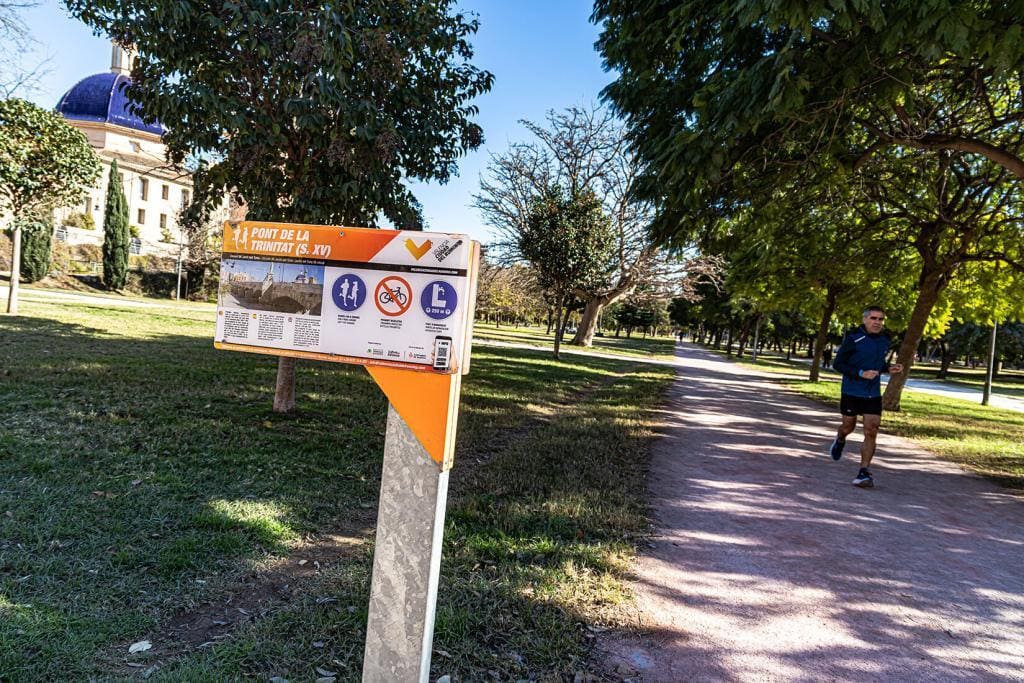 Jogging Strecke Valencia