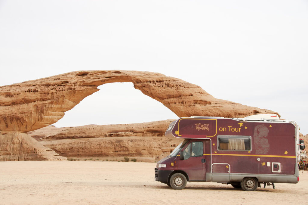 Rainbow Rock in Al-Ula Saudi-Arabien