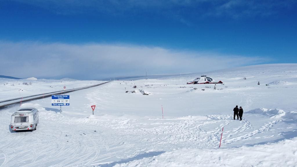 Am Artic Circle - Copyright Ingo Stallmann