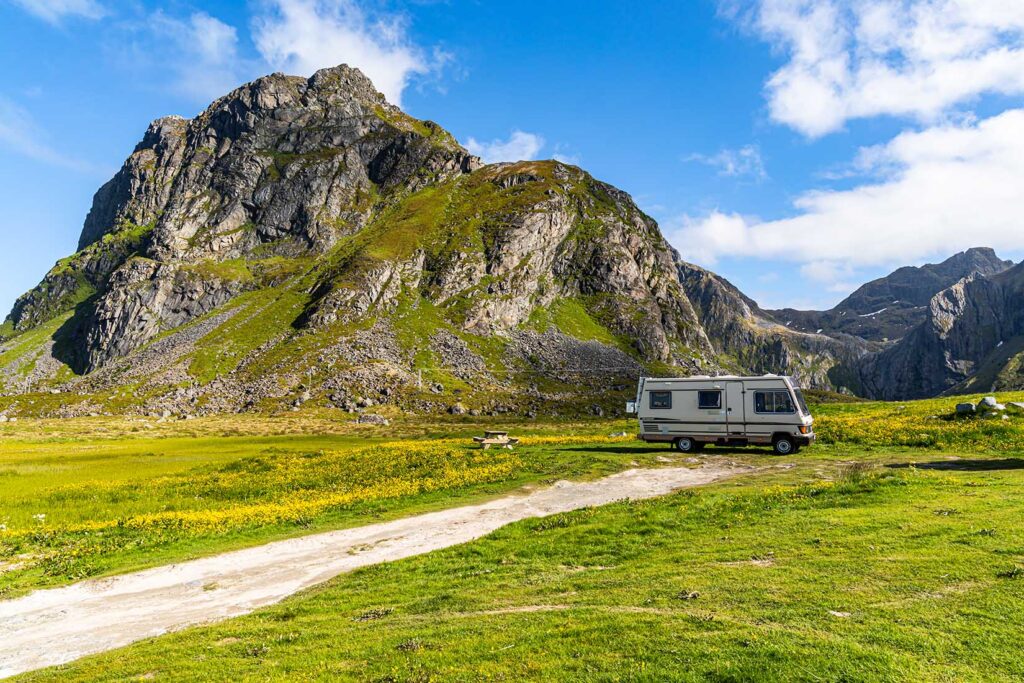 anderer Camper bei Eggum