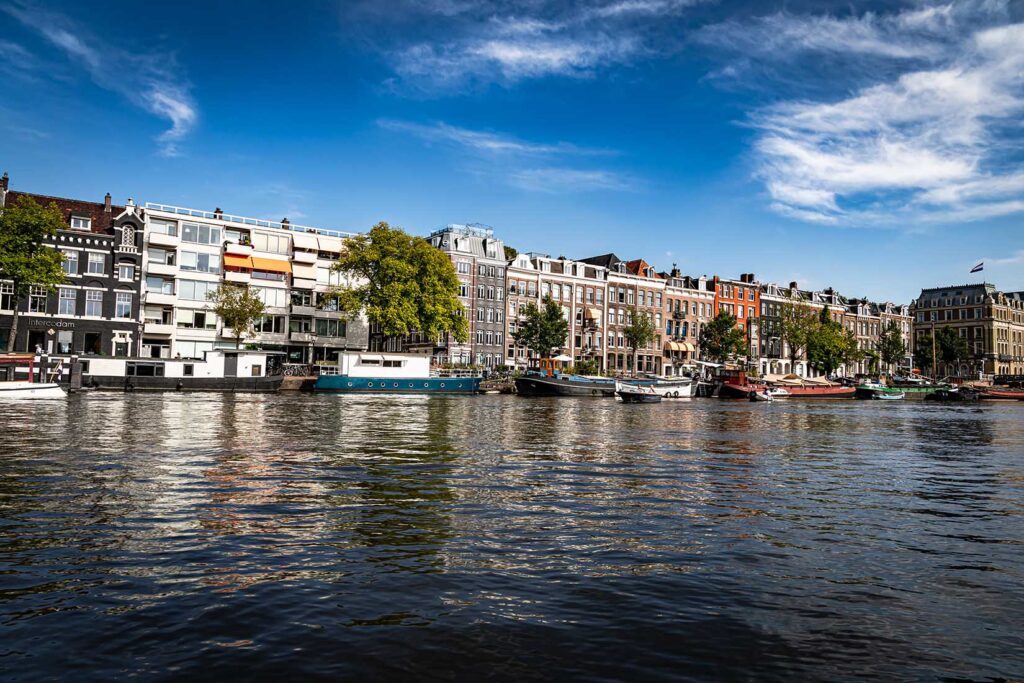 Amsterdam Grachten Häuser