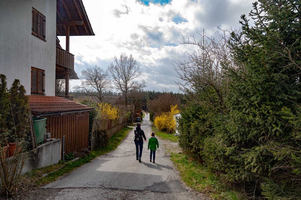 Wanderweg Westried
